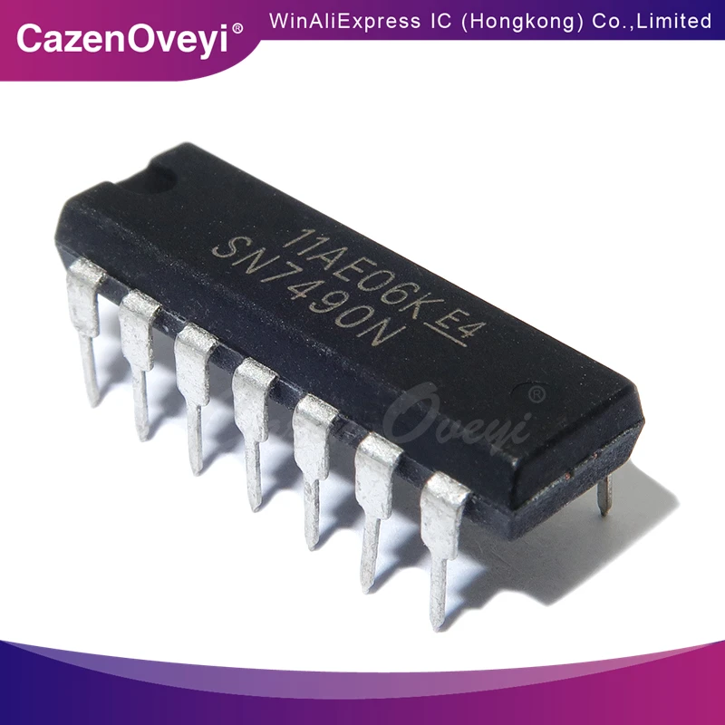 SN7490N SN7490 DIP-16 ، 10