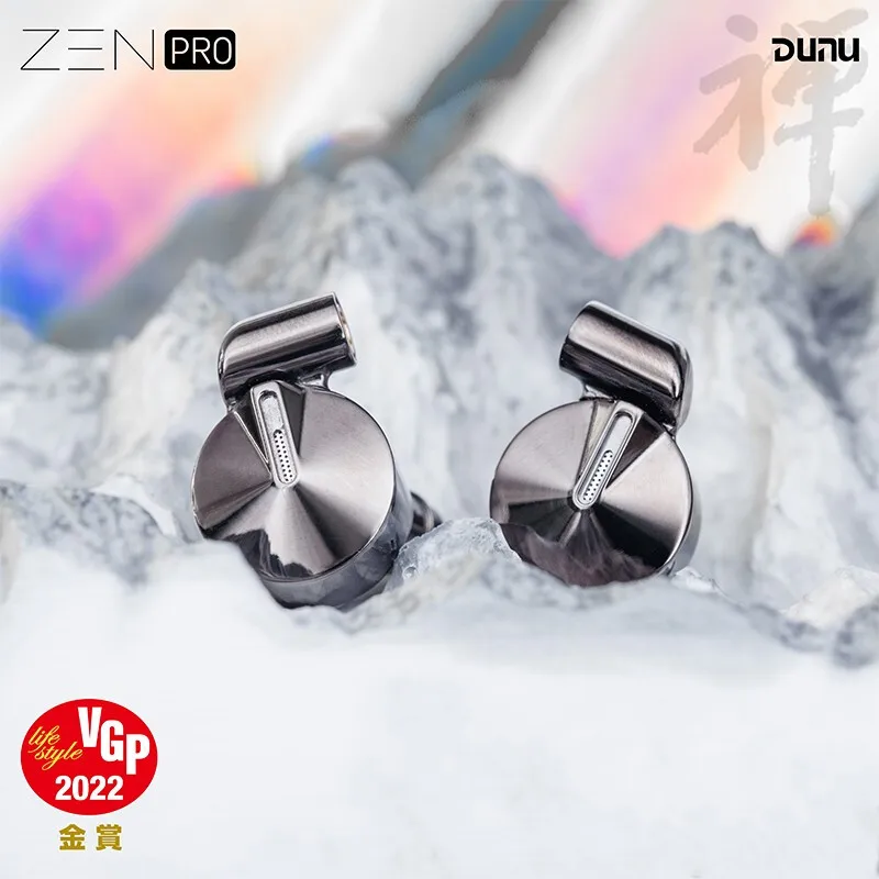 DUNU ZEN Pro Earphone 2nd Generation Dynamic Driver with W-Shaped Magnesium-aluminium Alloy Dome In-Ear Earbuds