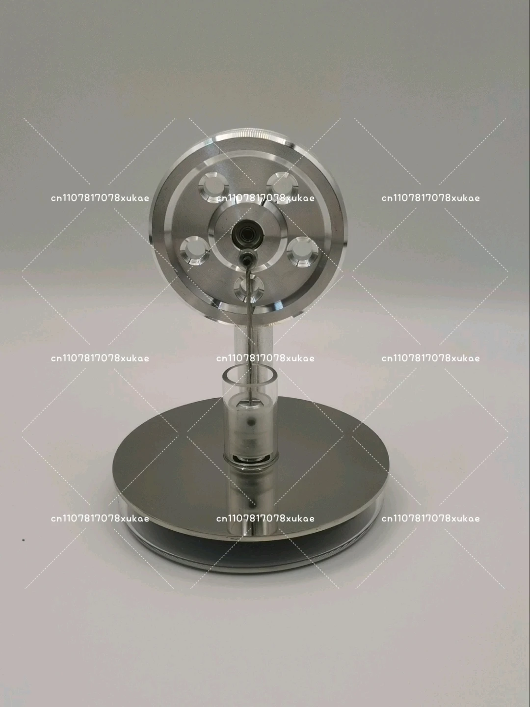 Stirling Engine Model, Diameter 76mm, Height 100mm Manual Engine