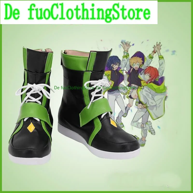 

Ensemble Stars Switch Tsumugi Aoba Sakasaki Natsume Harukawa Sora Cosplay Shoes Boots Game Anime Halloween DefuoClothing Shoes