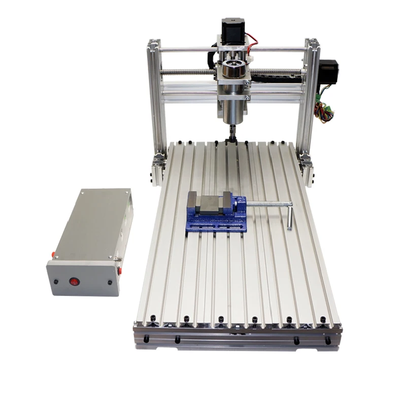 Imagem -03 - Máquina de Gravação Faça Você Mesmo Cnc 6020 Luxo Metal Cnc Roteador Gravura Perfuração e Fresadora Corte Pcb