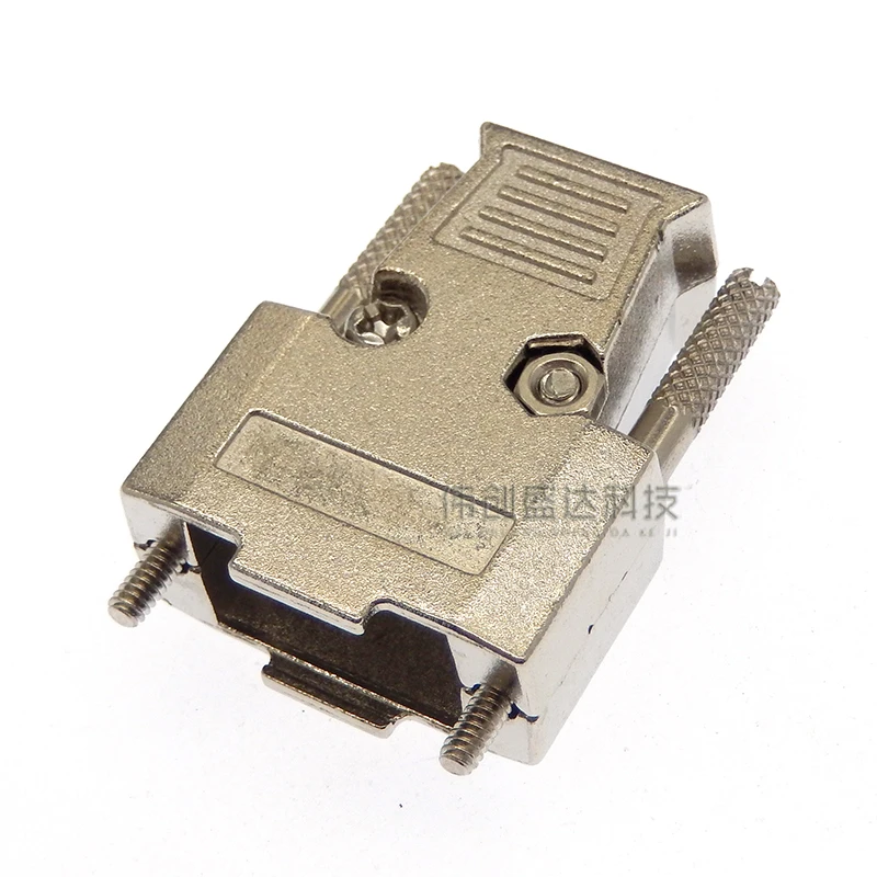 1pcs Metal Hood Cover Housing Backshell Shells Screws For D-SUB   DB37 DB9 DB15 DB25 2 Rows Or DB62  3 Rows Solder Connector