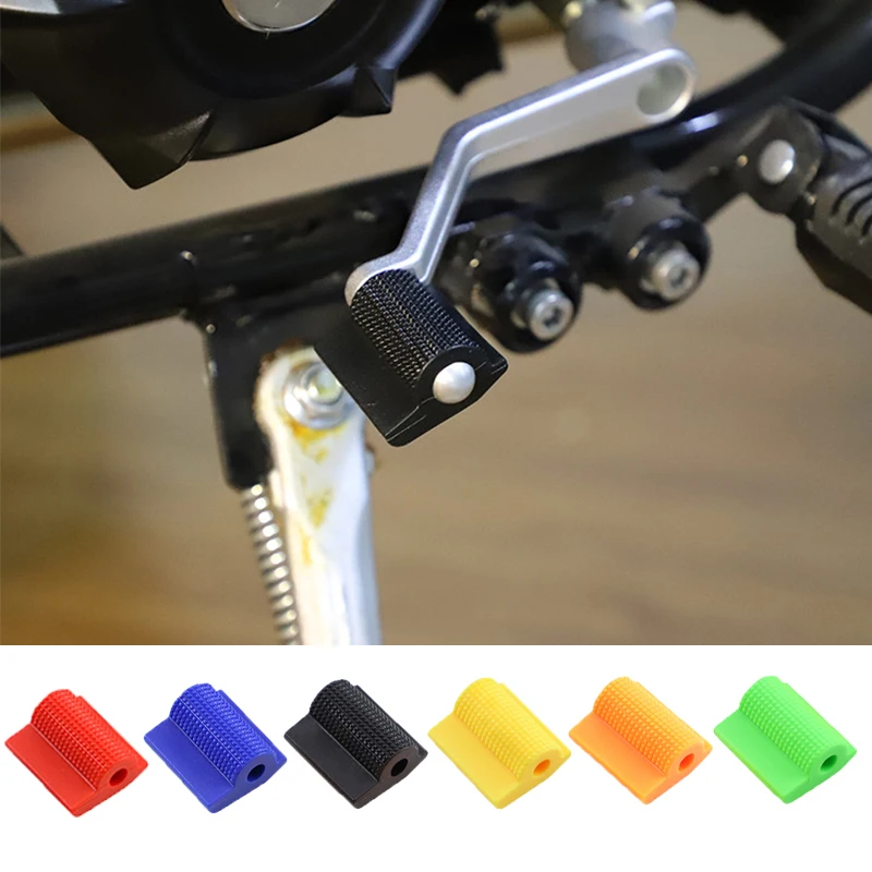 غطاء مطاطي لدواسة تروس تغيير الدراجة النارية ، واقي الأحذية ، ربط القدم ، جل أصابع القدم ، كاواساكي ، هوندا ، ياماها ، ملحقات الدراجات النارية ، 9 * #1