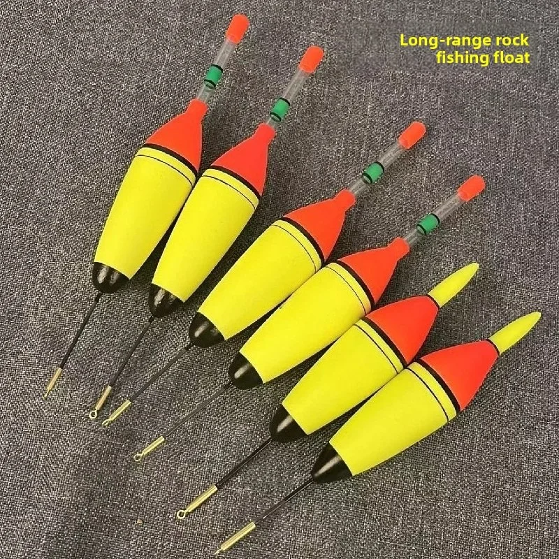

1 Glow-in-the-Dark Green Float for Night Fishing Long Rock Float EVA Foam Float Fishing Tackle