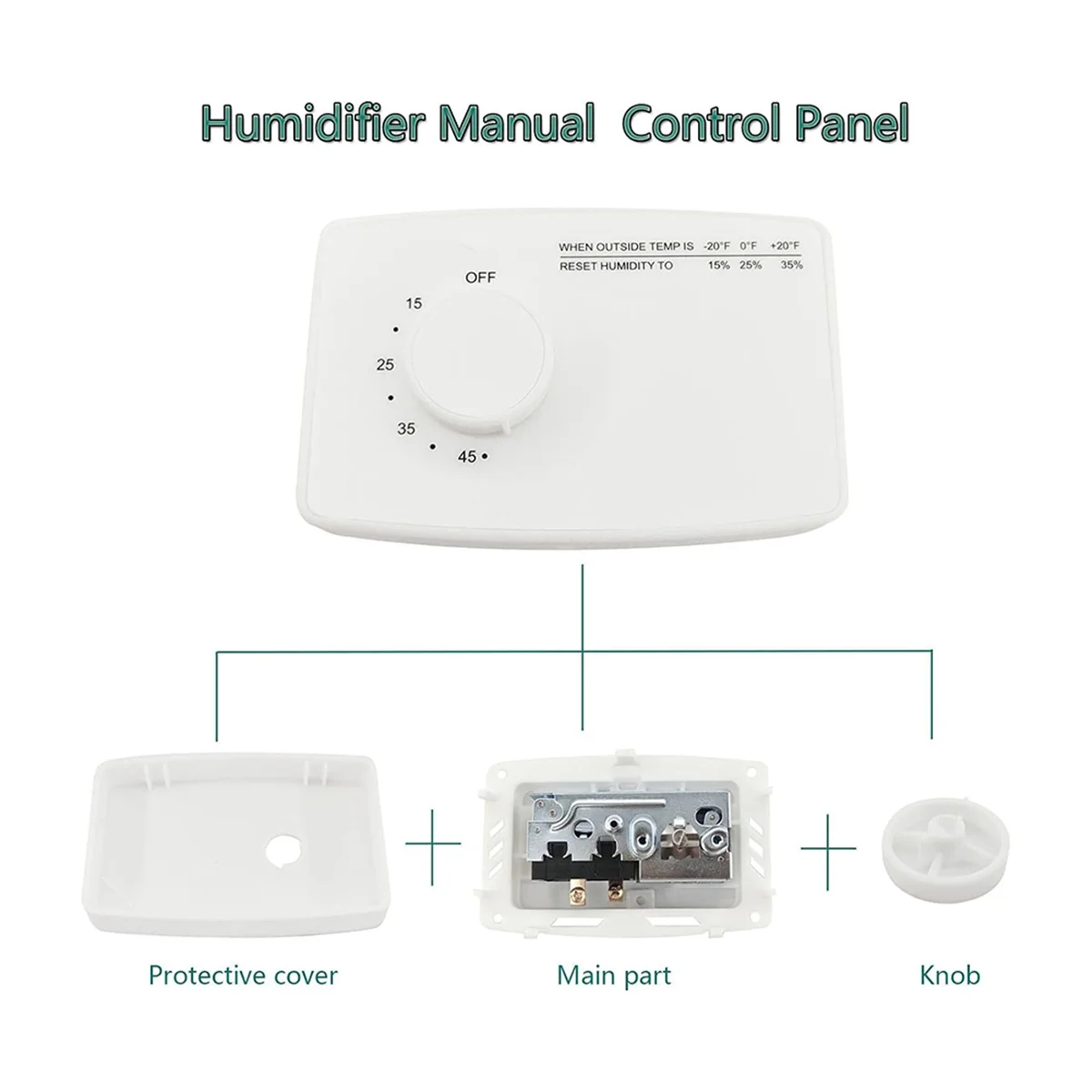 HOT 4655 デジタル制御湿度計制御スイッチ、家全体のダクトまたは壁に取り付けられた加湿器制御湿度計 110v