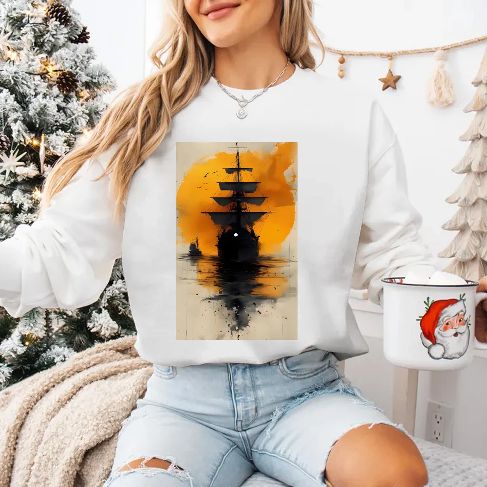 

Korean Style Hoodie, Hand-Painted Graphic Sweatshirt Women, Y2K Bunny Design, Oversized Cozy, Fall Winter Fashion 2025