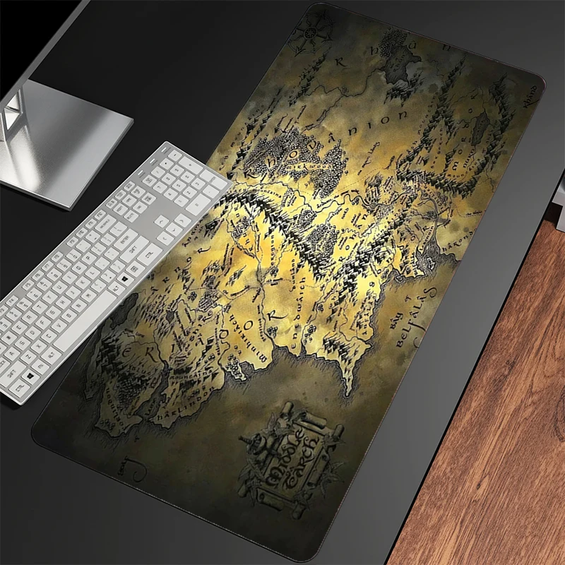 Extended Mouse Pad T-The Lord of the Rings Gaming Desk Mat Laptop Mouse Mat XXL Keyboard Pad PC Game Rug Mousepad Home Table Pad
