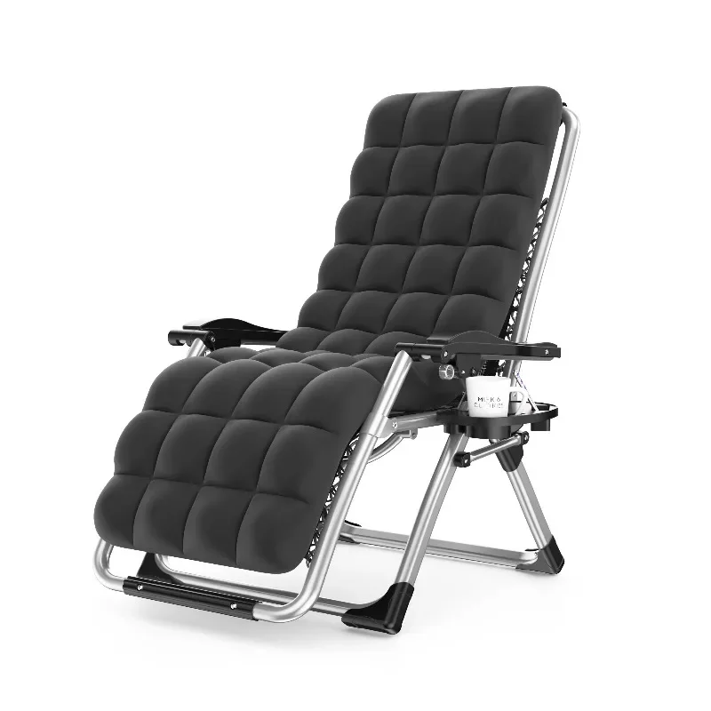 9Kg outdoor sun garden beach zero gravity terrace relaxation lawn chair folding lounge chair with seat cushion