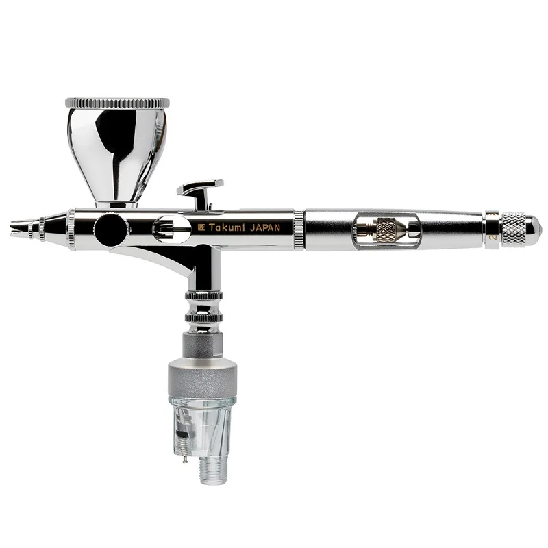 ANEST IWATA ICM-350T Custom Micron Takumi Side Feed Dual Action Airbrush 0.18mm Painted Airbrush Gun Art Spray Gun