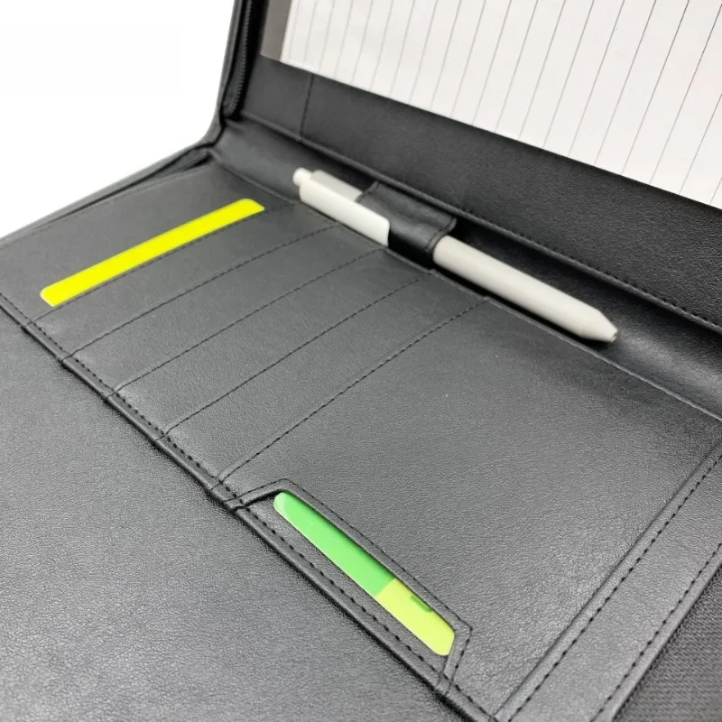 

High-end leather leather folder