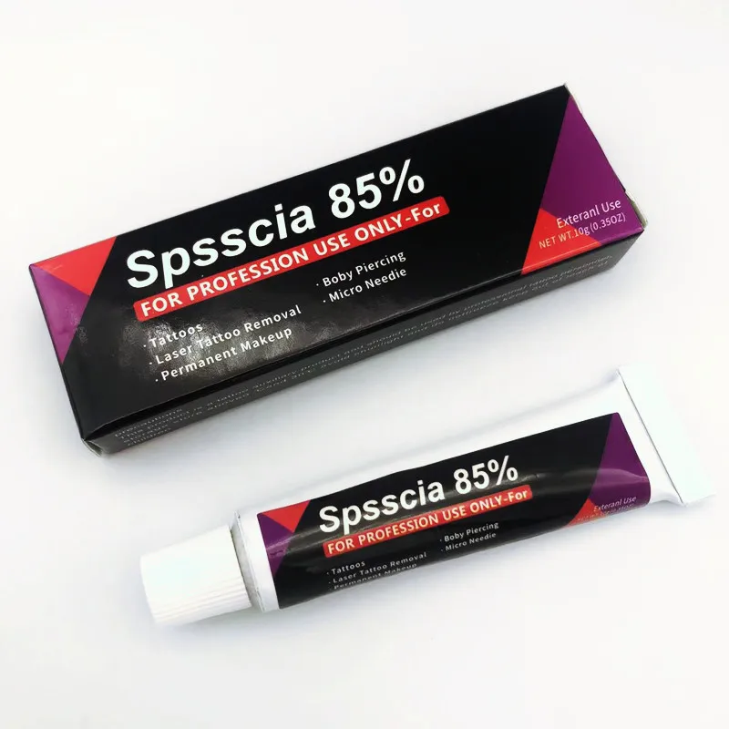 New Arrival  Spsscia 85%Tattoo Cream Before Permanent Makeup Microblading Eyebrow Lips 10g