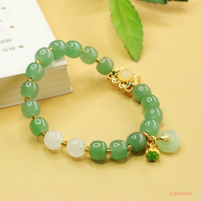 

Dongling jade bracelet butterfly safety buckle bracelet palace style