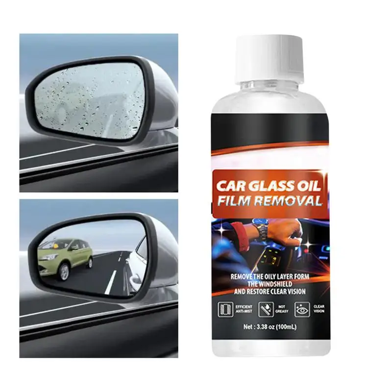 

Water Spots Remover 100ml Efficient Powerful Glass Cleaner For Car Windshield Liquid Multifunctional Car Maintenance Supplies