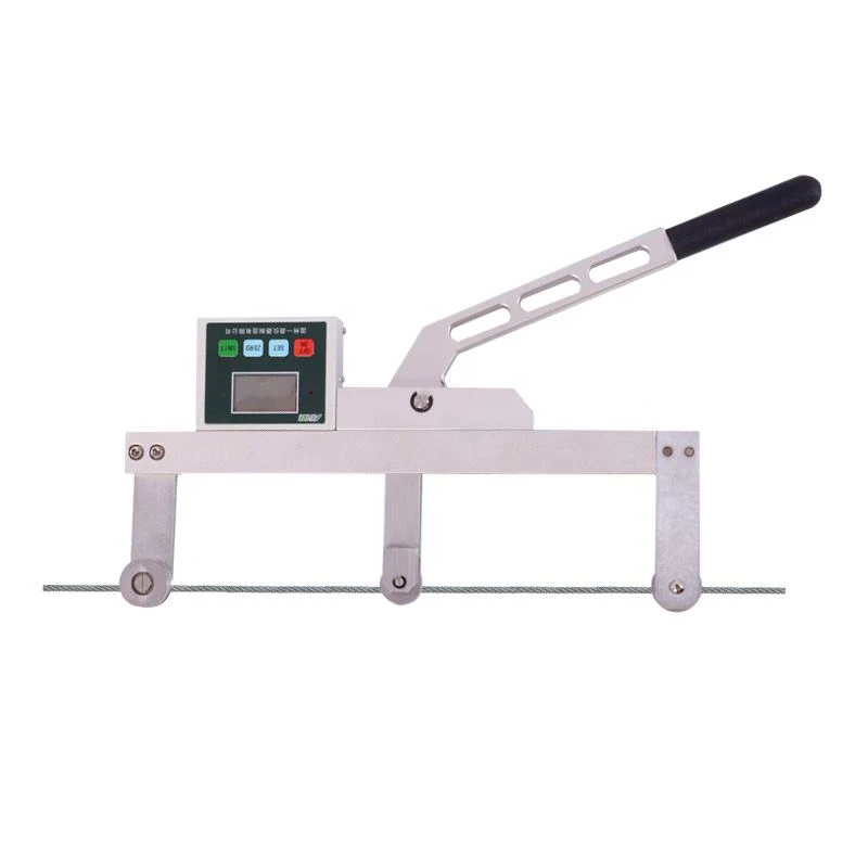 Rope Tension Meter Elevator Cable Tension Meter  for Testing Wire Rope Wire and Cable Optical Fiber and Cable