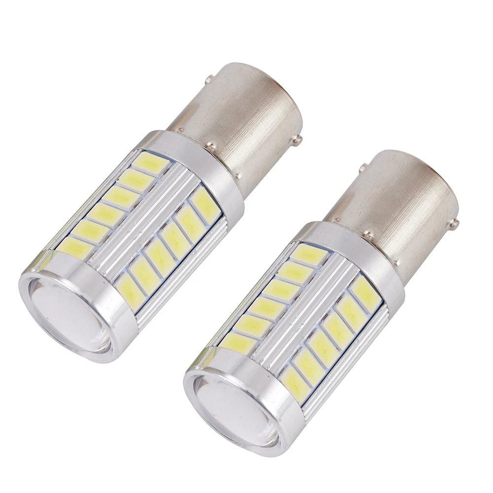 Car Light LED Reversing Light Super Bright 33-SMD White Bulb Headlight Replacement Car Fog Set Super bright Useful