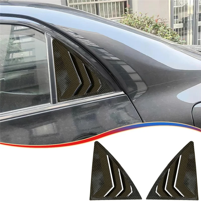 

OB-для Toyota Corolla 2009-2013 автомобильная задняя жалюзи, оконная боковая крышка, накладка, наклейка, вентиляционный совок, аксессуары