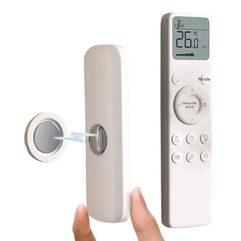 Remote Control Magnetic Holder Tape with Ultra Strong Magnet Hook for TV Air Conditioner Easy Installation Wall Storage for Home