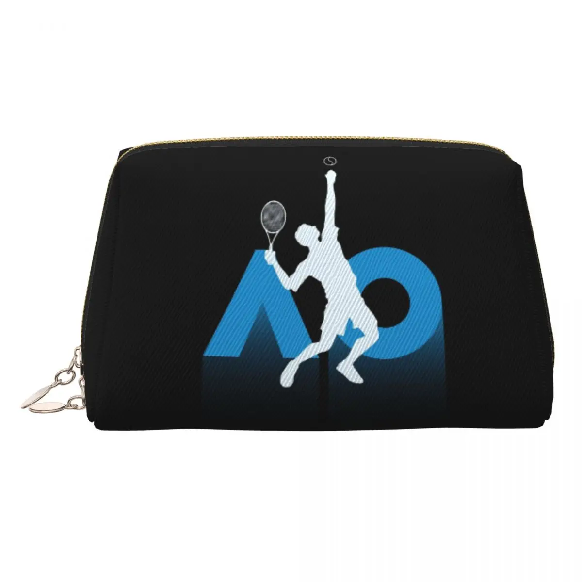 Australian Open AO Women Cosmetic Bag Travel Makeup Organizer Pouch Toiletry Storage Dopp Kit Box