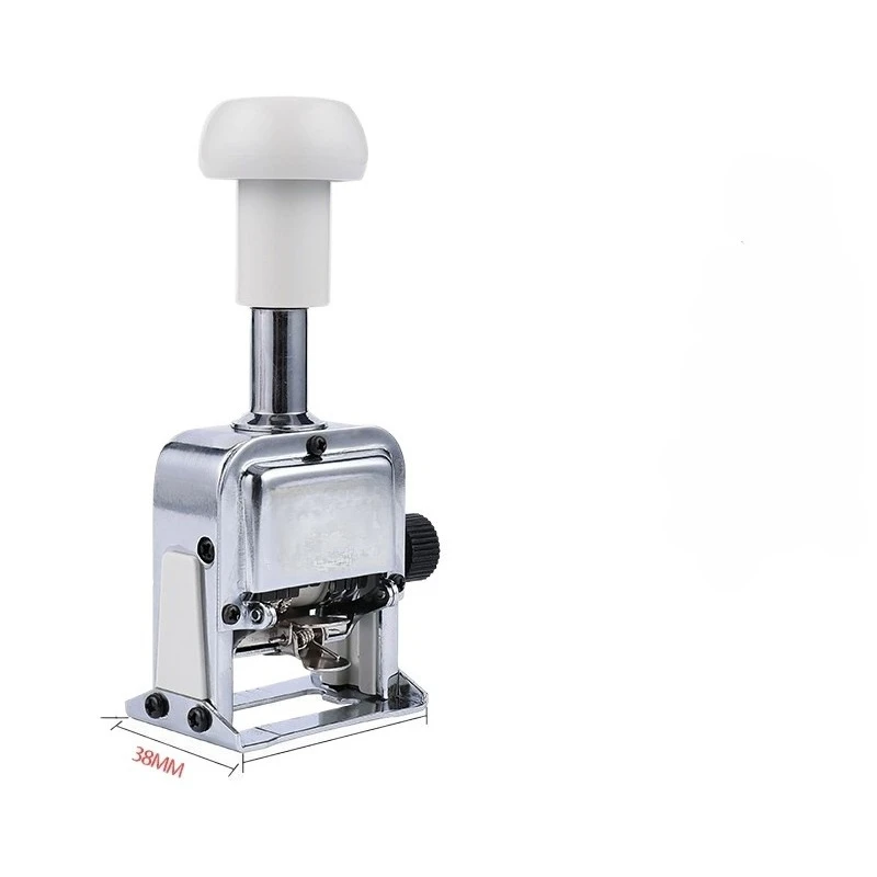 For Manual Numbering Machine 7-Digit 6-Digit 3-Digit 4-Digit Date Digital Coding One-Touch Reset File Contract Page Printing