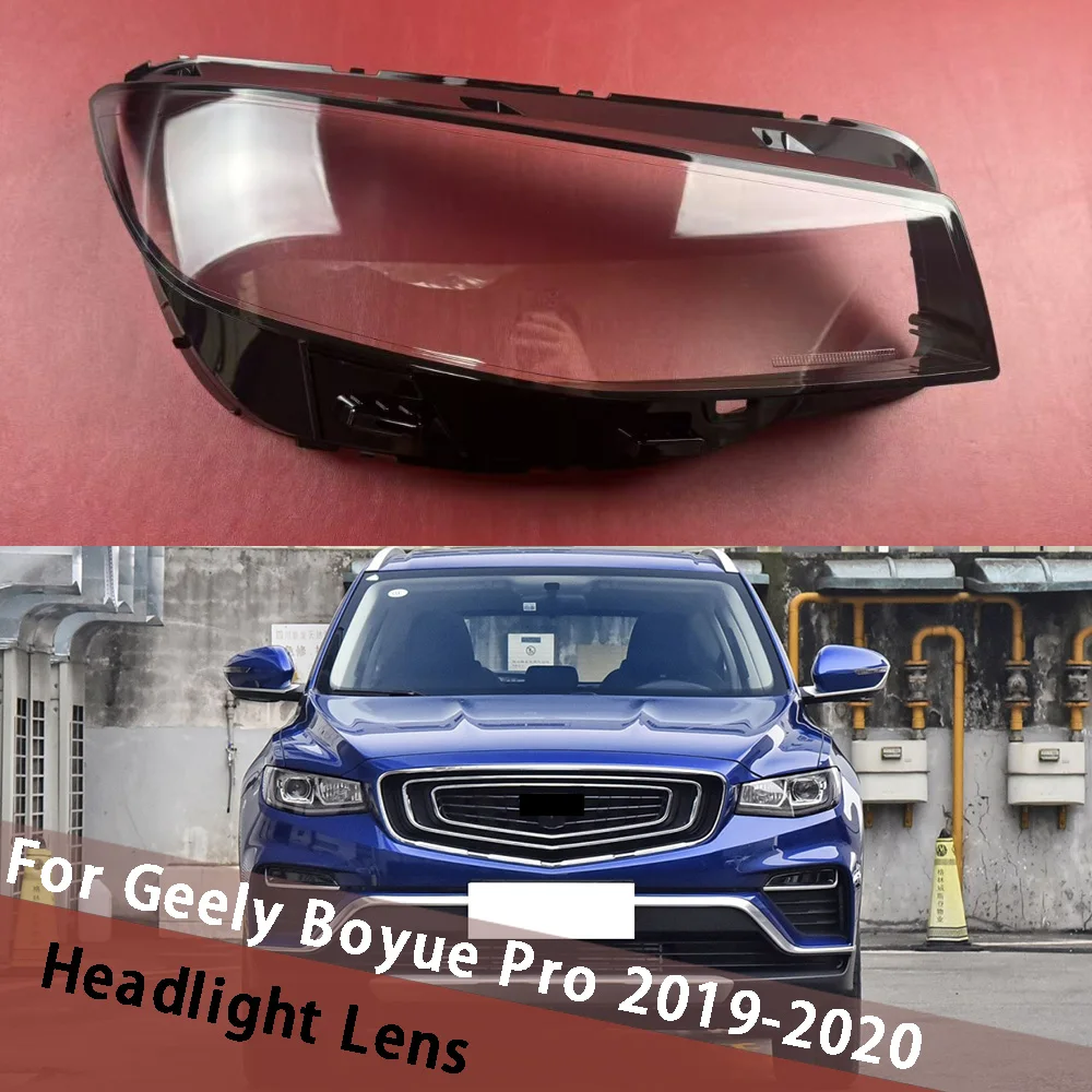 

For Geely Boyue Pro 2019 2020 (Low) Headlight Cover Car Front Headlight Cover Lampshade Lampcover Caps Headlamp Shell Housing