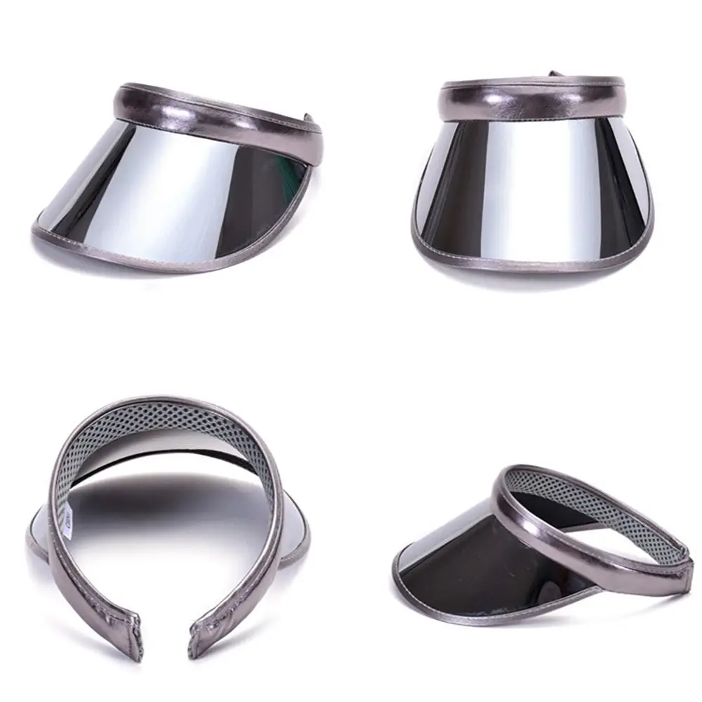 

Empty Top Sports Accessories Transparent Visor Caps Bicycle Sun Hat Anti-UV Sunshade Hat Summer Baseball Hat