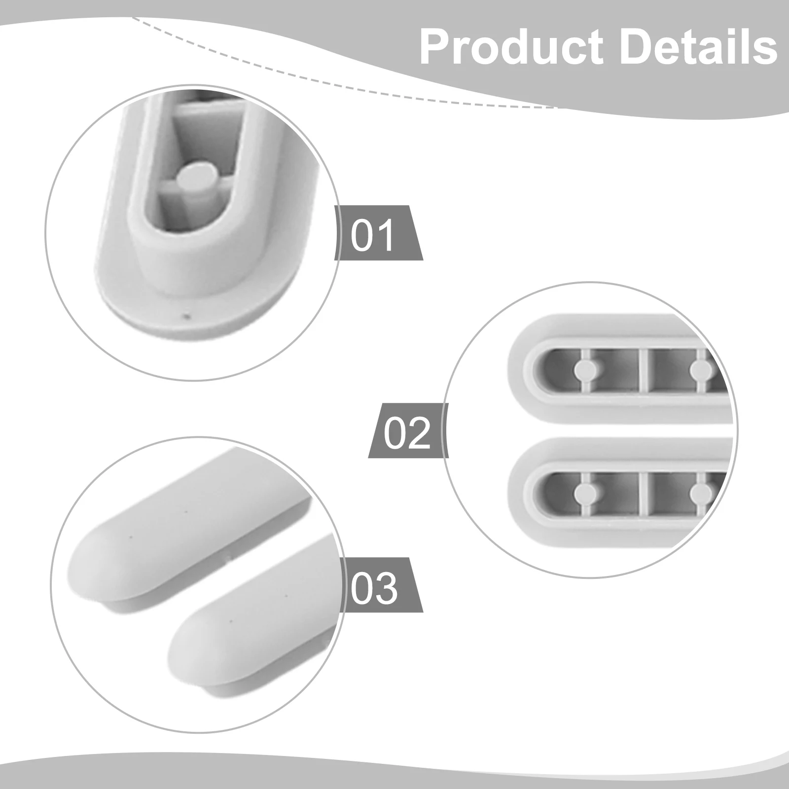 12pcs Toilet Lid Shock-Proof Toilet Seat Pads Toilet Seat Cushion/ Rubber Pad Cover Bumper Shock Bathroom Fixtures