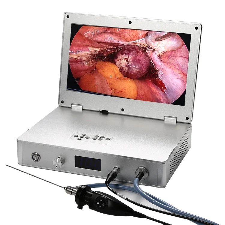 Portable Medical Endoscopy Camera Imaging System Compatible with Rigid Scope and Flexible Scope