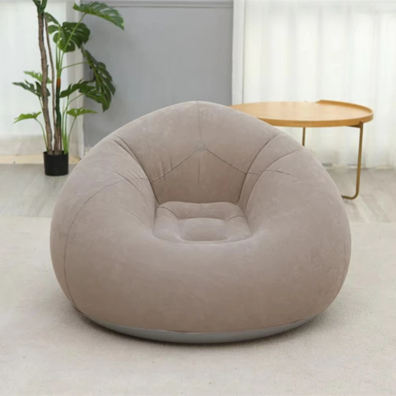 

New high-quality waterproof inflatable sofa single bean bag chair portable sofa for bedroom