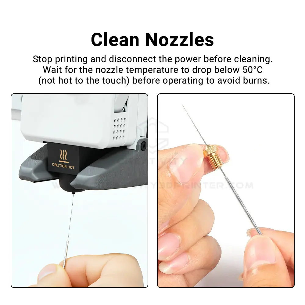 10PC Nozzle Cleaning Needle 0.2/0.3/0.35/0.4mm Nozzle Cleaning Tool Drill For MK8/V6/Volcano Nozzle Ender3 Labx1 3d printer view 5