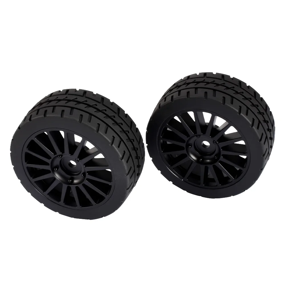 ZD เรซซิ่ง 2PCS RC ยางรถยางยางหกเหลี่ยม 12 มม.สำหรับรีโมทคอนโทรลรถดริฟท์และ 1/12 ZD Racing RX12