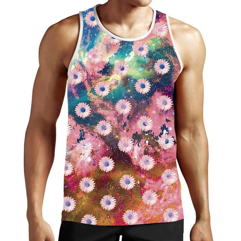 

Flower Butterflies 3d Print Tank Tops Men Women Fashion Floral Shirts Y2k Tops Graphs T-shirts Kid Gym Beach Harajuku Vest Tees