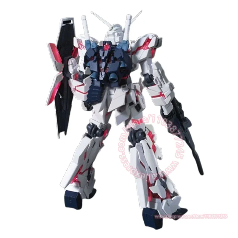 BANDAI RX-0 UNICORN GUNDAM (ПОД РАЗДЕЛИЯ) HGUC 100 1/144, модная фигурка, периферийная модель, детский подарок на день рождения, сборка мальчика