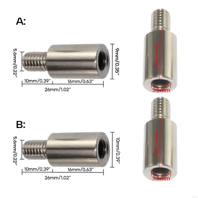 Arcade Joystick Shaft Extender Gaming Accessory Game Controller Extension Rod W8ec
