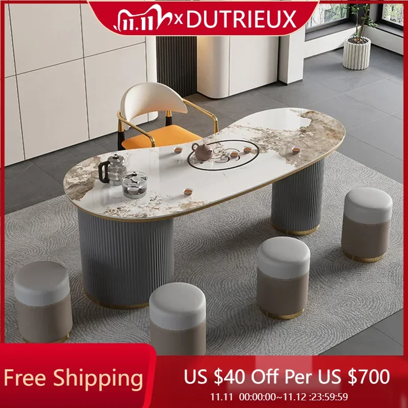 

Nordic Luxury Coffee Tables Modern Living Room Home Marble Coffee Tables Metal Legs Kaffee Tische Garden Furniture Sets