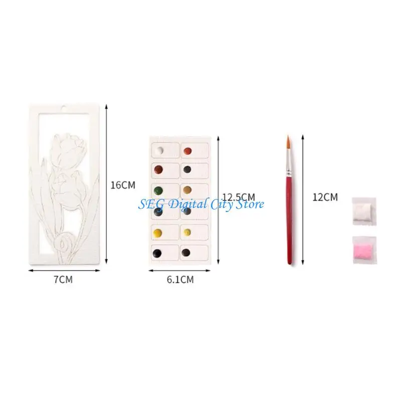 U75b قابلة للغسل المرجعية المائية اللوحة مجموعة للأطفال فنون الرسم الإبداعية #3
