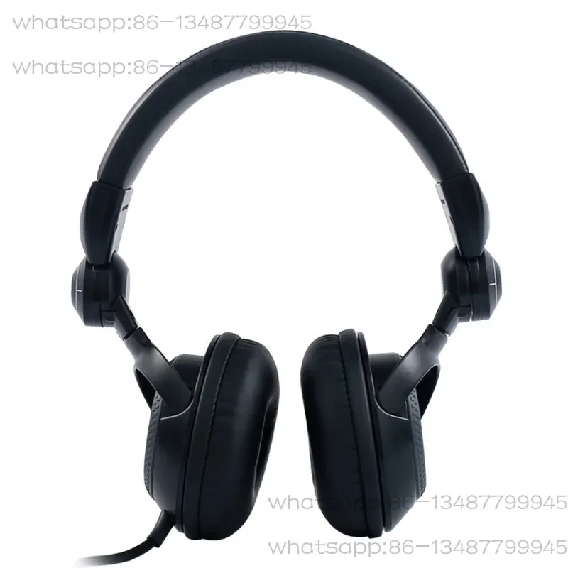 New MH-DJ1200 Wired Over-Ear DJ Headphones, Heavy Bass Professional Monitor Headset for DJ Mixing Performance