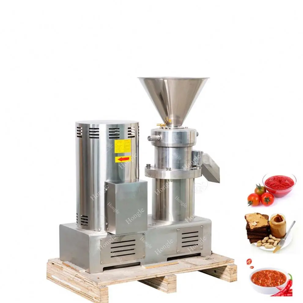 Sesam Sesame Tahini Manufacturing Machines Chili Paste Grinding Cashew Peanut Butter Machine Grinder