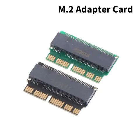 M.2 NGFF Adapter Card For Laptop Upgrade 1PC Compatible With 2013 A1465 A1466 Models - Supports 128G 256G 512G SSD - N-941A