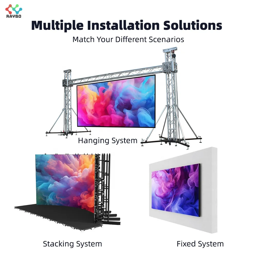 Pantalla LED ultrafina HD P2.5, pared de vídeo LED/panel de visualización interior LED SMD de 2,5mm