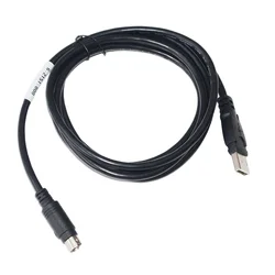 USB A–MINI-DIN 8 PIN MD8 MALE ADAPTER COMMUNICATION CABLE 6.2151.000 FOR METROHM TITRANDO POTENTIOMETRIC TITRATOR CONNECT TO PC