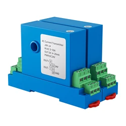 New 4-20mA 0-10V output DC Current Sensor Transmitter 50A/100A/150A Input Intelligent Current Signal Transducer/Transformer