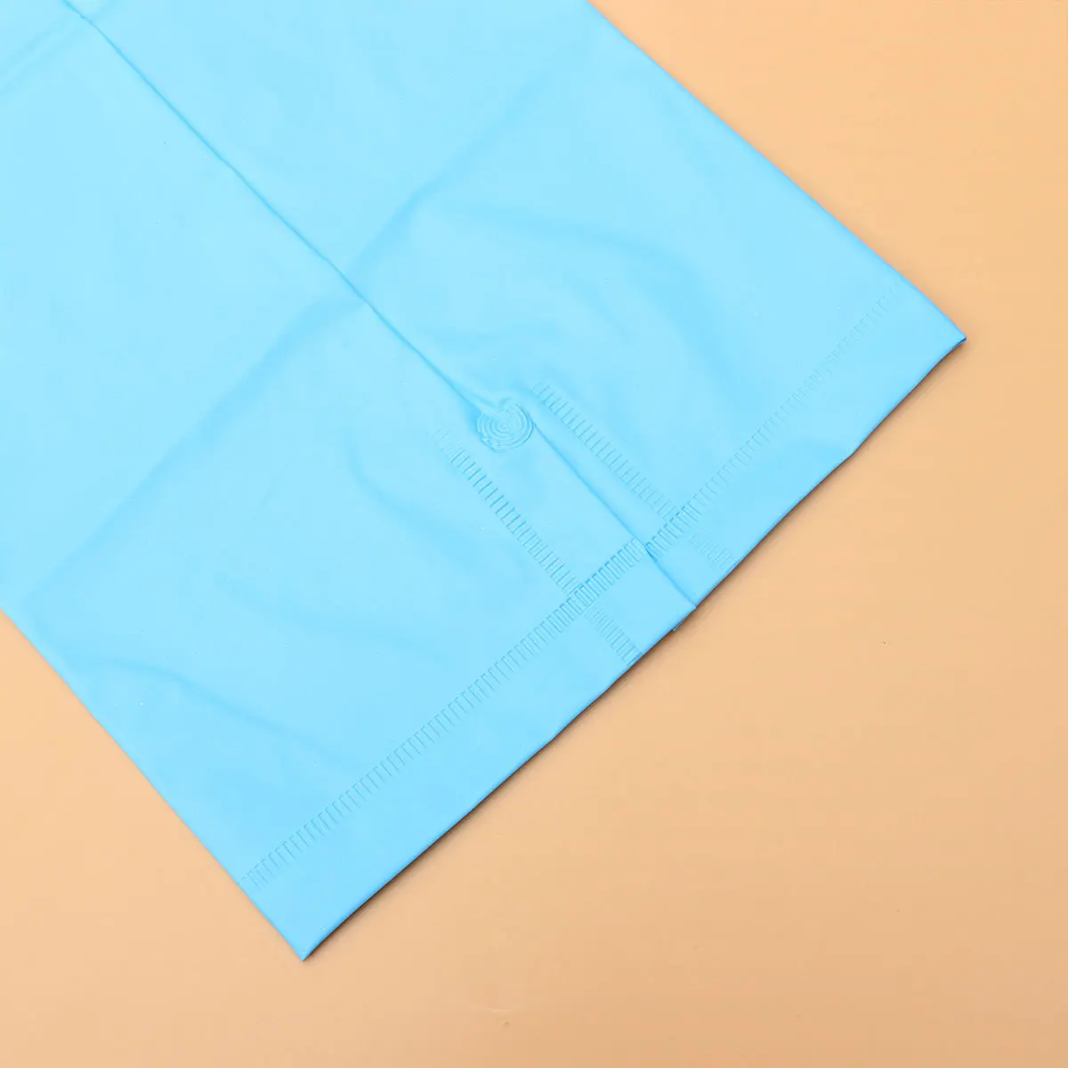 1 Pair Blue Waterproof Leg Covers For Kids Elastic Band Lightweight Rain Protection Outdoor Use Plastic Leg Cover Waterproof