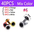 40pcs Mix Size 6