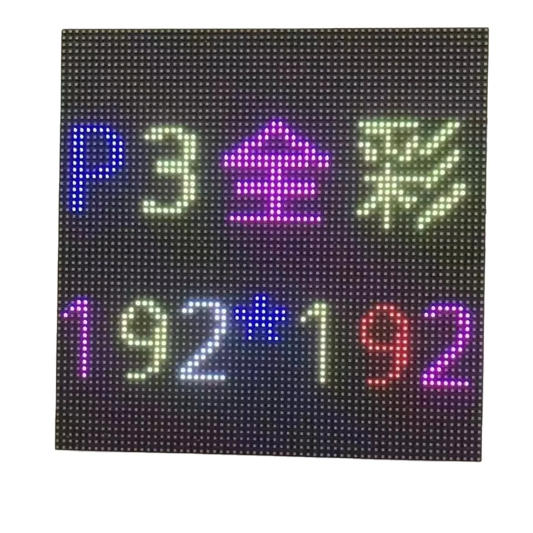 OEM Indoor and Outdoor P3 192*192 LED Modules High Cost-Effectiveness with Stable Quantity Low Price