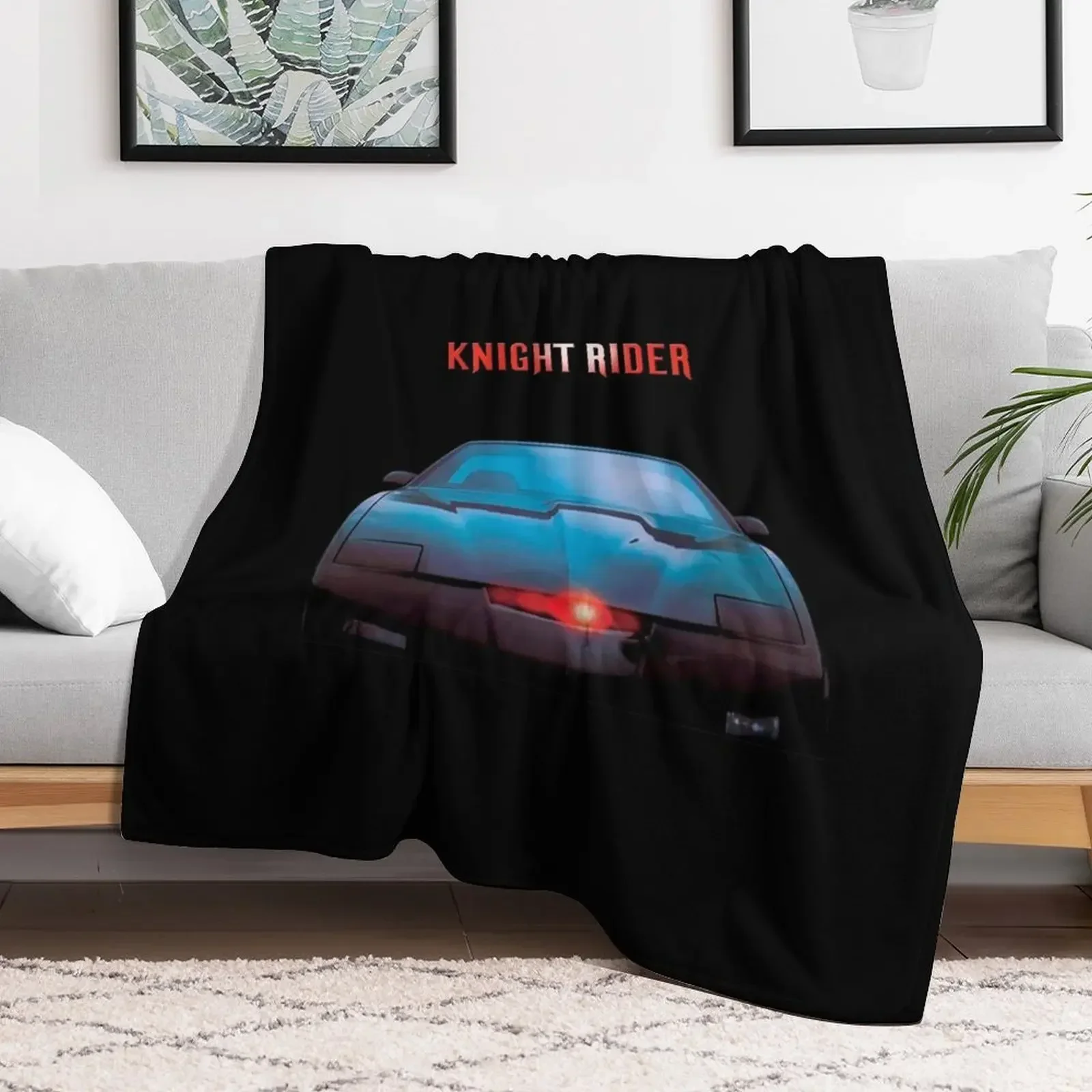 

Knight rider Throw Blanket Kid'S Weighted Sofa Quilt Blankets