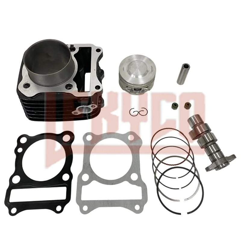 Motor Cylinder Camshaft Kit 65.5mm Big Bore 165cc for Suzuki GN125 GS125 EN125 DR125 GZ125 TU125 RV125 VanVan Modified K157FMI