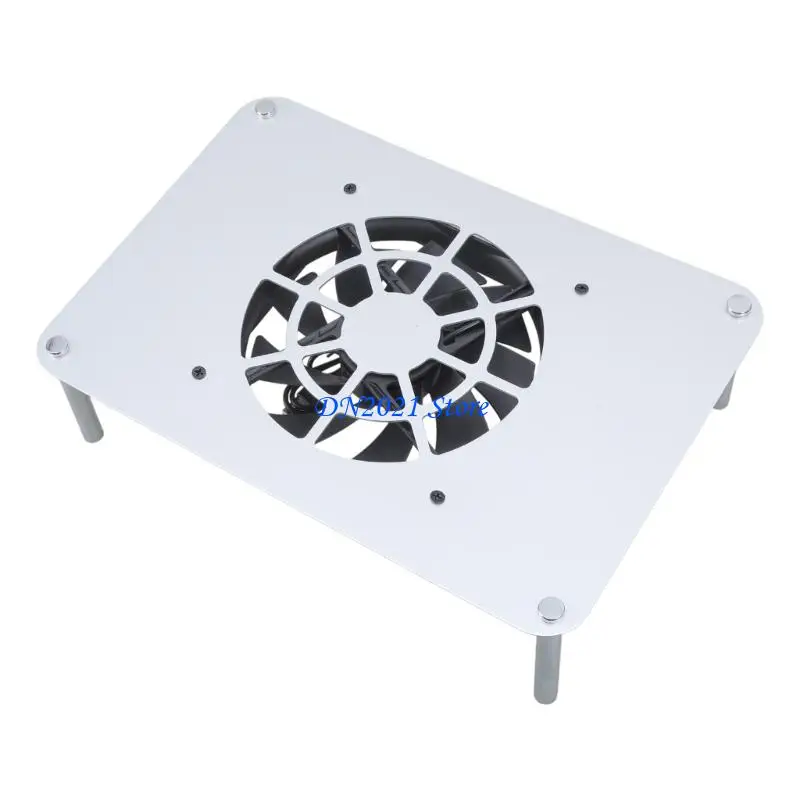 F3KE Multifunctional Routers Cooling Base Set-top Box Networking WIFI Bracket Coolers 12cm 14cm Quiet Fan