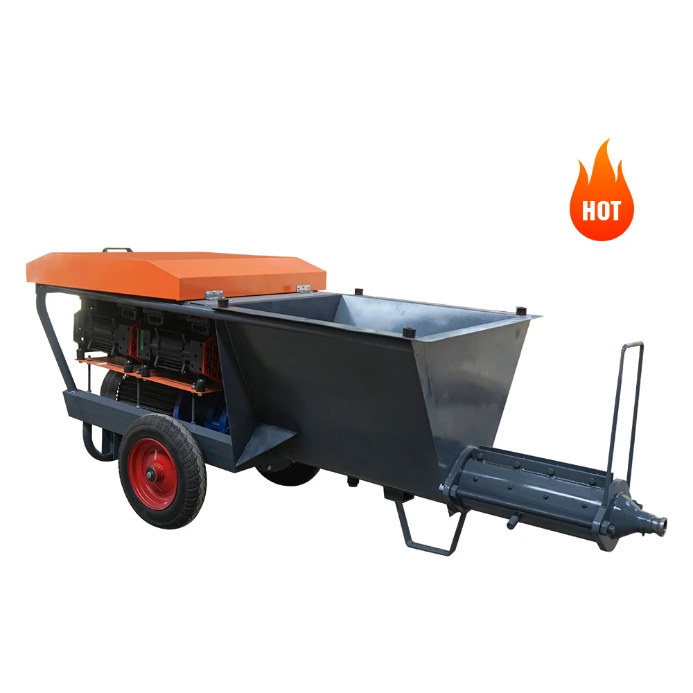 Concrete 911 Mortar Spraying Machine Cement Sprayer With Motor Putty Spray Machines For Wall