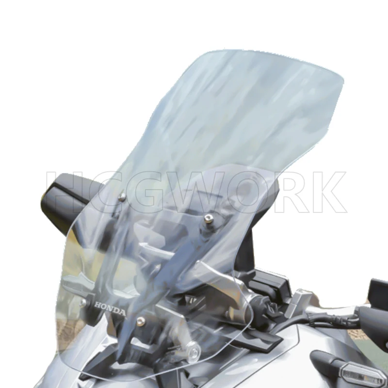 Motorcycle Accessories Windshield Hd Transparent Heighten for Honda 750xadv