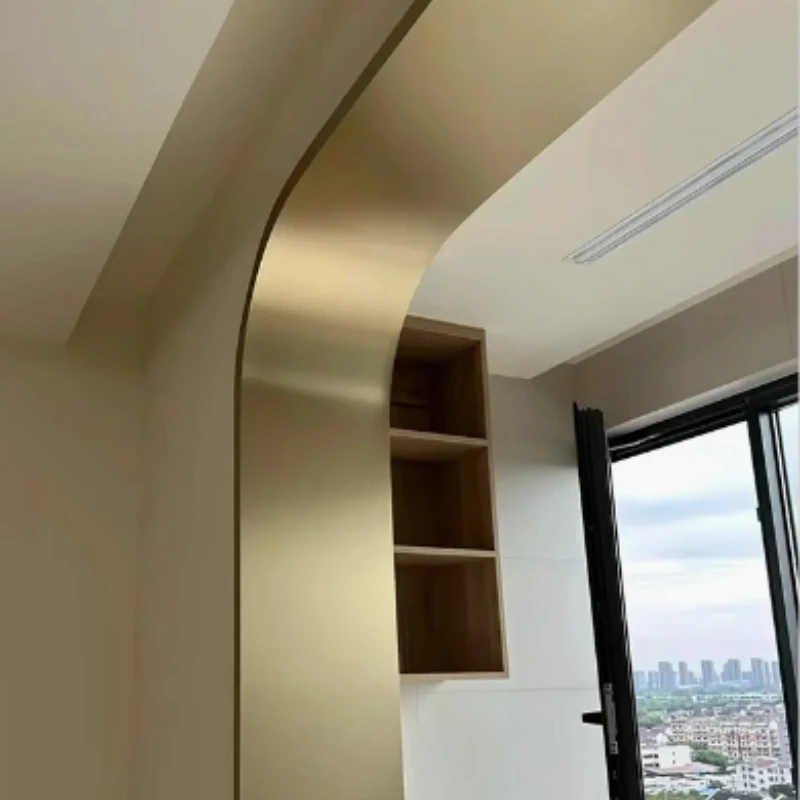 1/2pcs 304 Golden Brushed Steel Plate100x100/200x200/300x300 Stainless Steel Blank Metal Nameplate Thickness 0.55mm-1.15mm